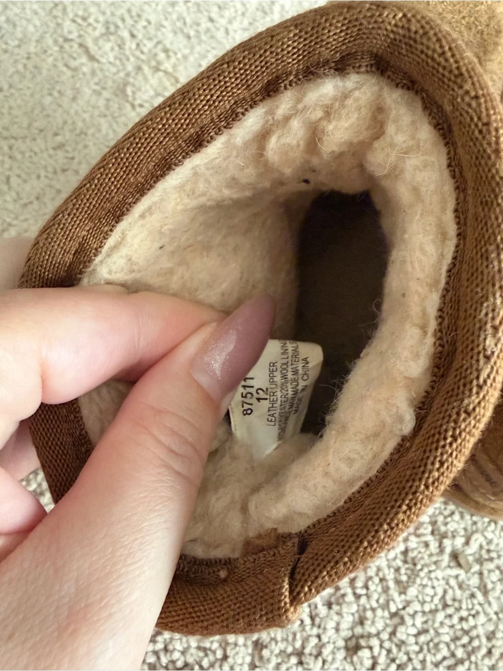 Minnetonka Kids Girls Brown Suede winter boots size toddler 12